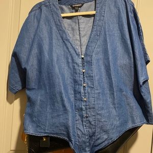 Express Jean blouse